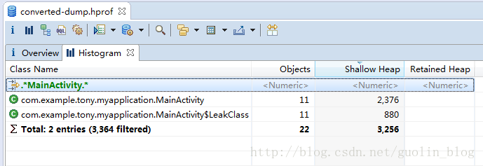 Mat Histogram Filter